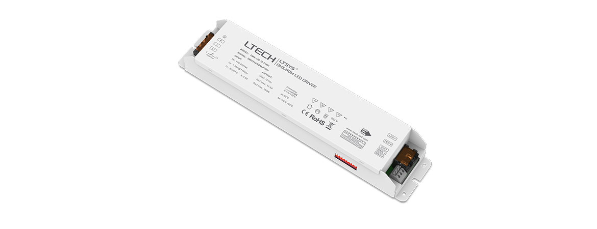 150W 12VDC 恒壓DMX調(diào)光電源（1路）DMX-150-12-F1M1