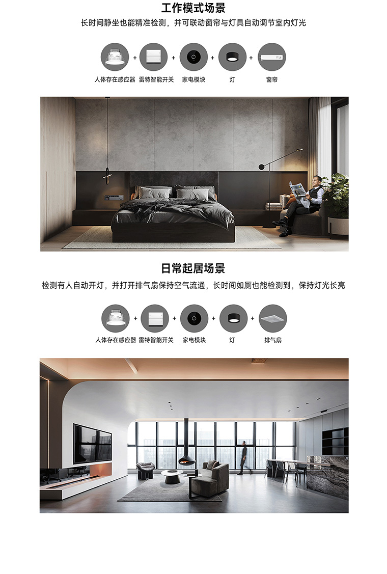 人體存在感應(yīng)器-場景模式
