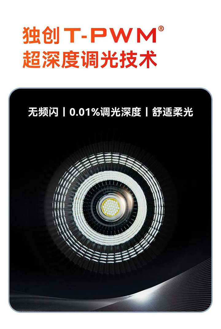 雷特240W大功率NFC可編程智能電源-超深度調(diào)光技術(shù)