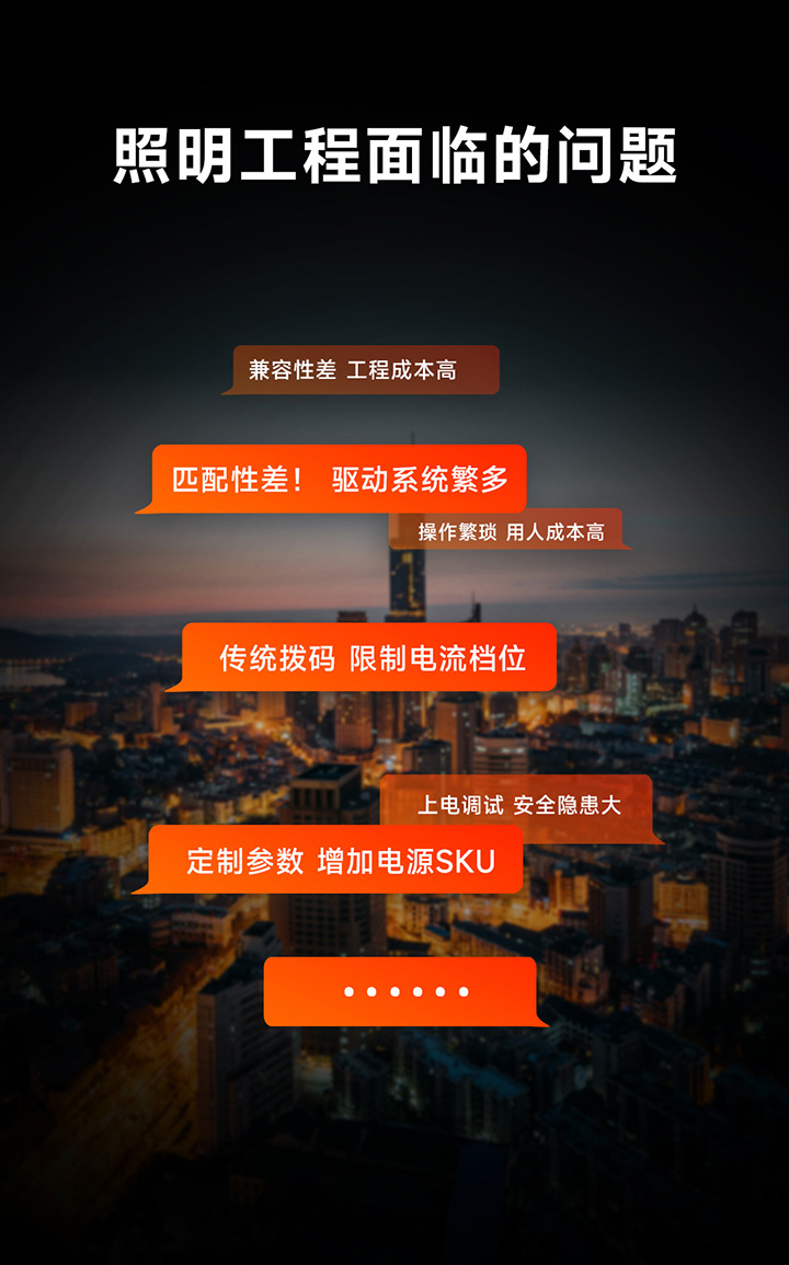 照明工程面臨的問題