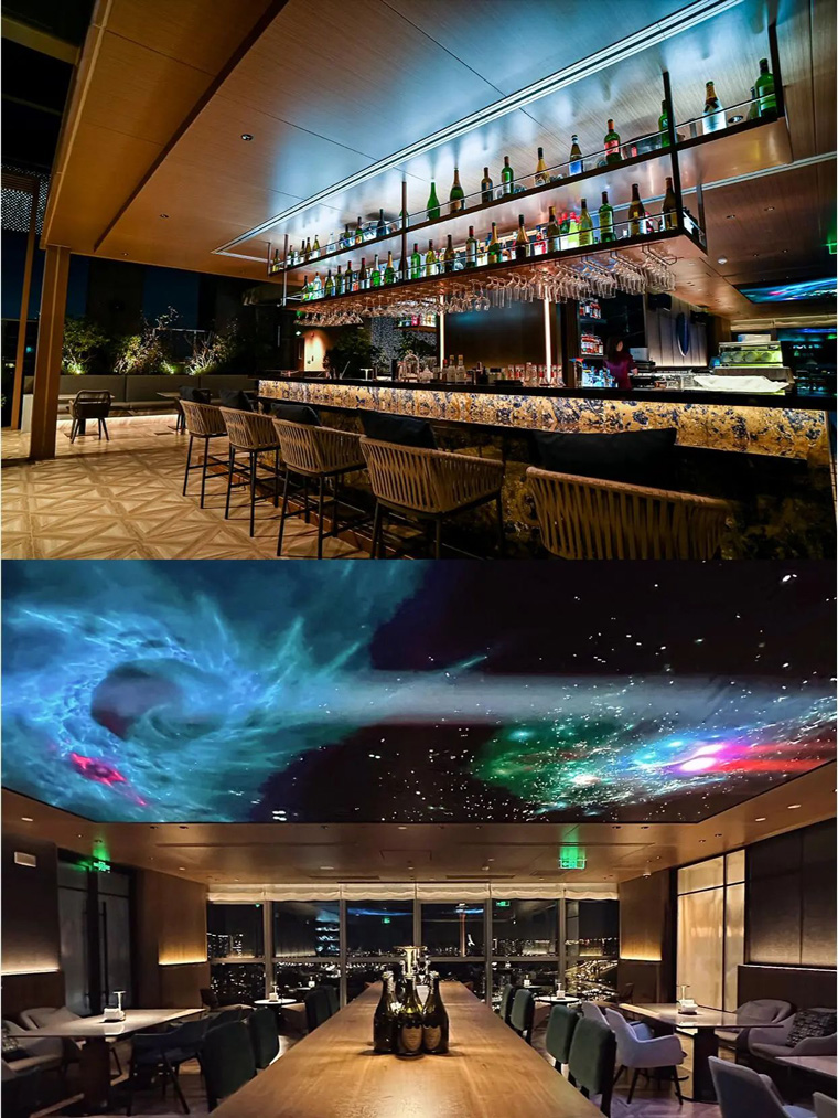 璟灣中餐廳燈光