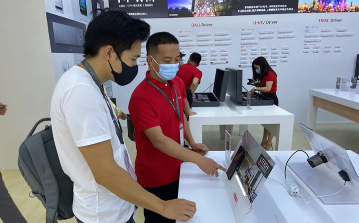智能家居現場產品展區(qū)3