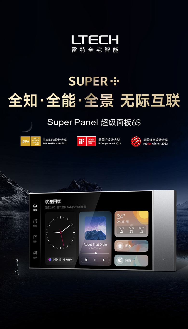 雷特新品超級面板6S主圖