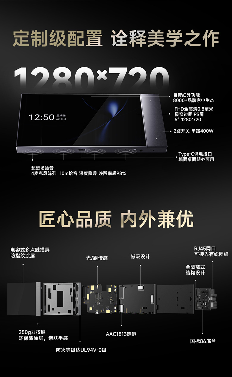 雷特新品超級面板6S硬件介紹