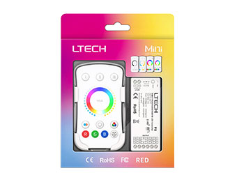 單區(qū)RGBCW RF 2.4G無線LED控制器 M5A+P5