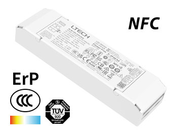 40W 300-1000mA NFC可編程0/1-10V色溫電源 SE-40-300-1050-W2A